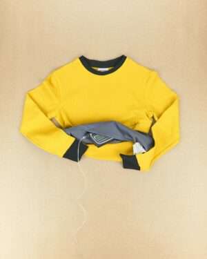 Type 1 Diabetes Clothing - Long Sleeve T-shirt Yellow | Our Pocket Hero