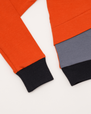 Type 1 Diabetes Clothing - Long Sleeve T-shirt Orange | Our Pocket Hero