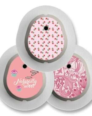Dexcom G7 Stickerset - 3er Set "Happy Pink"