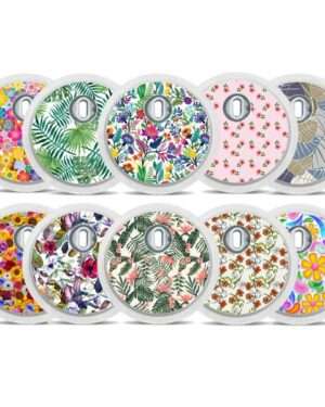 Freestyle Libre 3 Sticker - 10er Set "Flowers"
