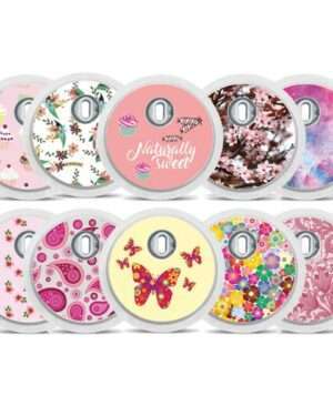 Freestyle Libre 3 Sticker - 10er Set "Happy Pink"