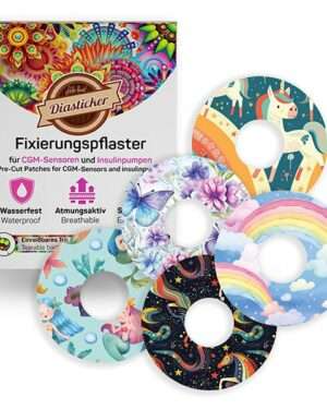 Freestyle Libre 3 Fixierungspflaster - FAIRYTALE-Mix