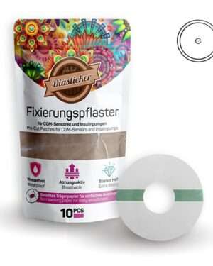 Freestyle Libre (2 und 3) Fixierungspflaster XL - Transparent