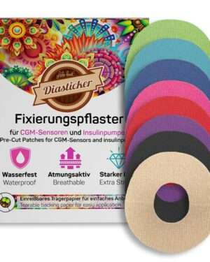 Dexcom Fixierungspflaster (G7) - Mix (10 Stück)