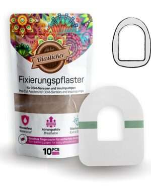 Omnipod Fixierungspflaster XL - Transparent (10 Stück)