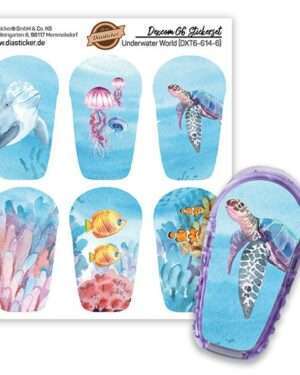 Dexcom G6 Stickerset - 6er Set "Underwater World"