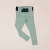 Leggings Pistachio with transparent front pocket/ T1d gift leggings / size 3-14Y