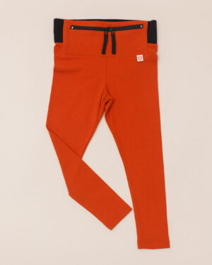 Leggings Orange / Dance / Kids legging / Underdress / Yoga with pockets leggings/ T1d / size 3-14Y
