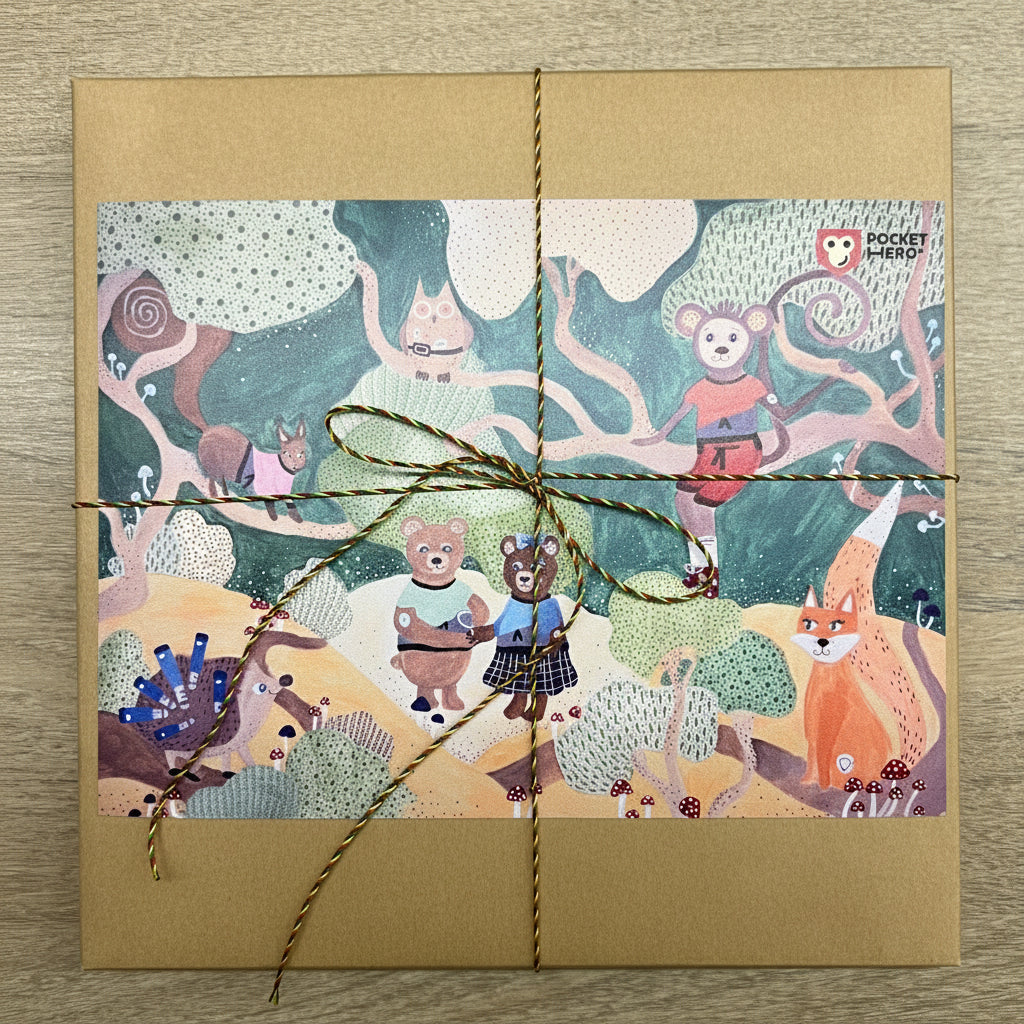 Pocket Hero™ Forest Puzzle | Type 1 Diabetes Educational Kids Puzzle
