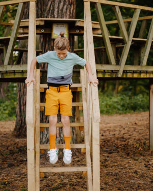 Shorts Yellow / T1D Kids Shorts for Sports / kids shorts with pockets