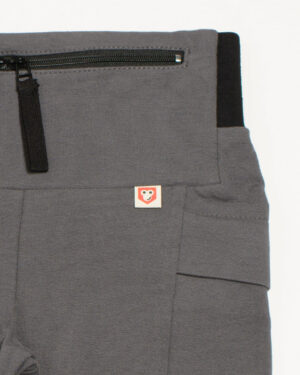Biker shorts Grey / Dance Shorts / T1D / Kids Shorts for Sports / Underdress / Yoga with pockets, size 5-14Y children
