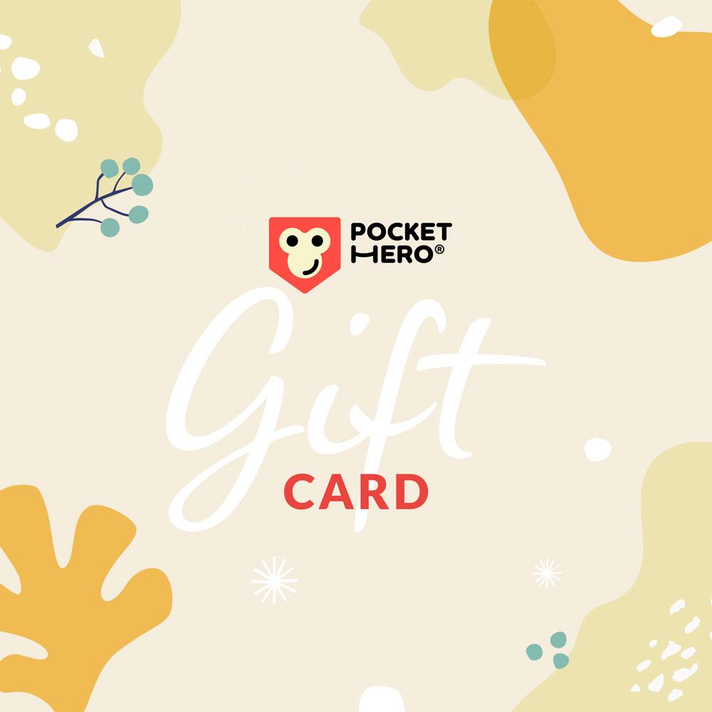 Our Pocket Hero gift card