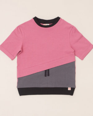 Adaptive T-shirt with Hidden Insulin Pump Pocket for Kids-Pink