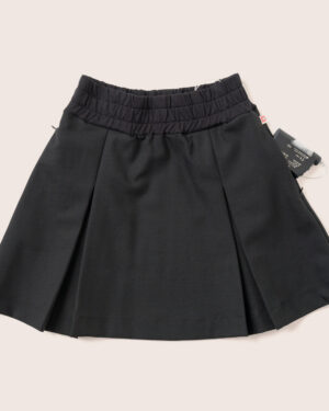Girls Skirt Black with pockets / Kids' Cotton Circle Skirt / (3-12Yrs)