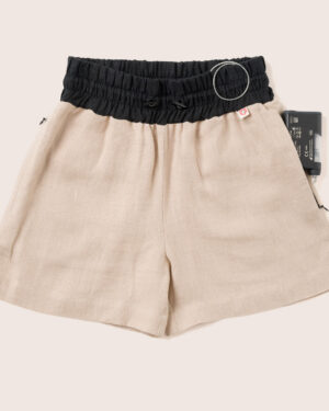 Linen Shorts / T1D Kids Shorts for Summer / linen shorts with pockets, children size 5-14Y