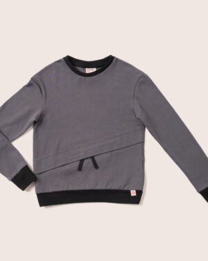 Long Sleeve T-shirt Grey/ T1D children top / Kids T-Shirt with Pocket