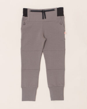 T1D Kids Sport Trousers with Adaptive Insulin Pump Pockets – Grey