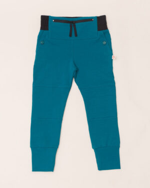 T1D Kids Sport Trousers with Adaptive Insulin Pump Pockets – Emerald