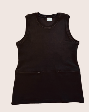 Girl tank top Black / T1D t-shirt with pockets