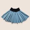 Girls Skirt Sky Blue with pockets (3-12Yrs)