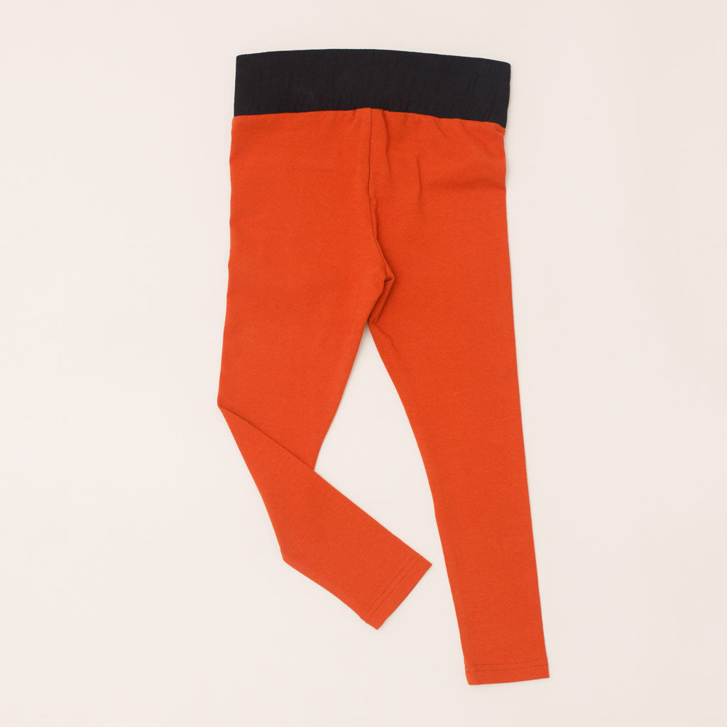 Leggings Orange / Dance / Kids legging / Underdress / Yoga with pockets leggings/ T1d / size 3-14Y