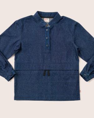 Denim Shirt Boy / T1D buttoned shirt / long-sleeve denim shirt / blue denim