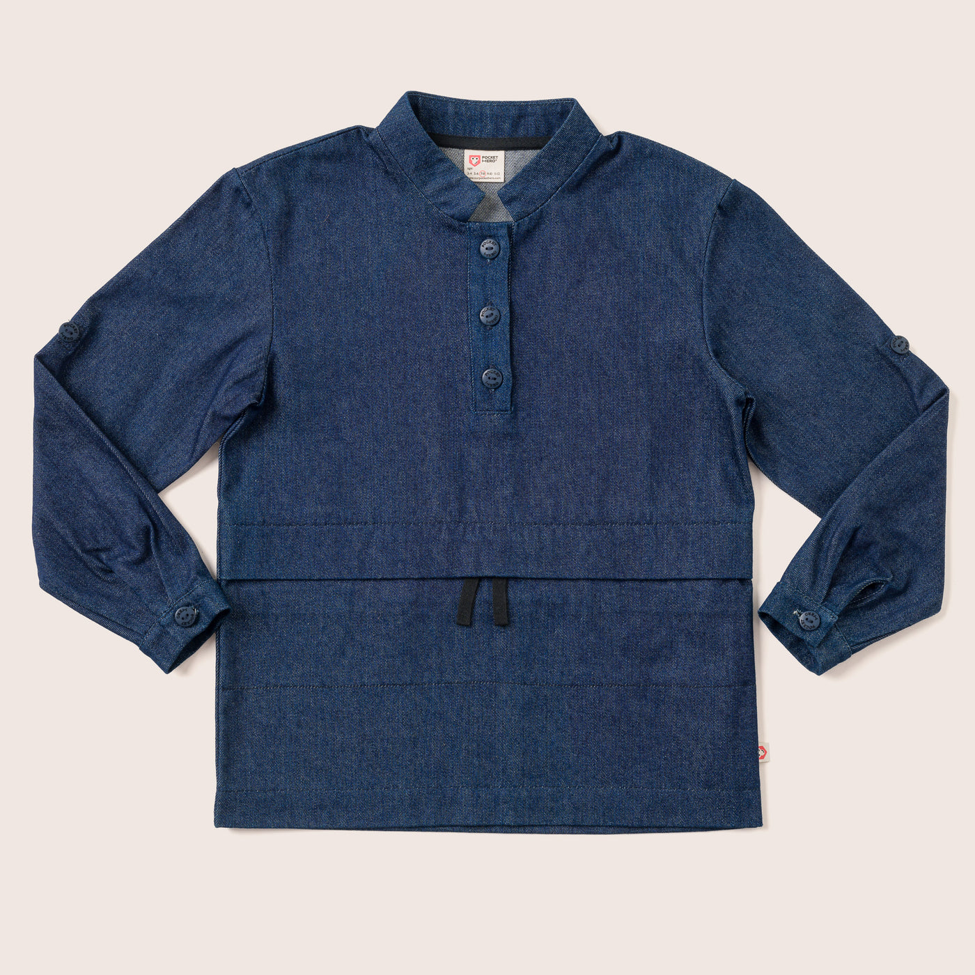 Denim Shirt Boy / T1D buttoned shirt / long-sleeve denim shirt / blue denim