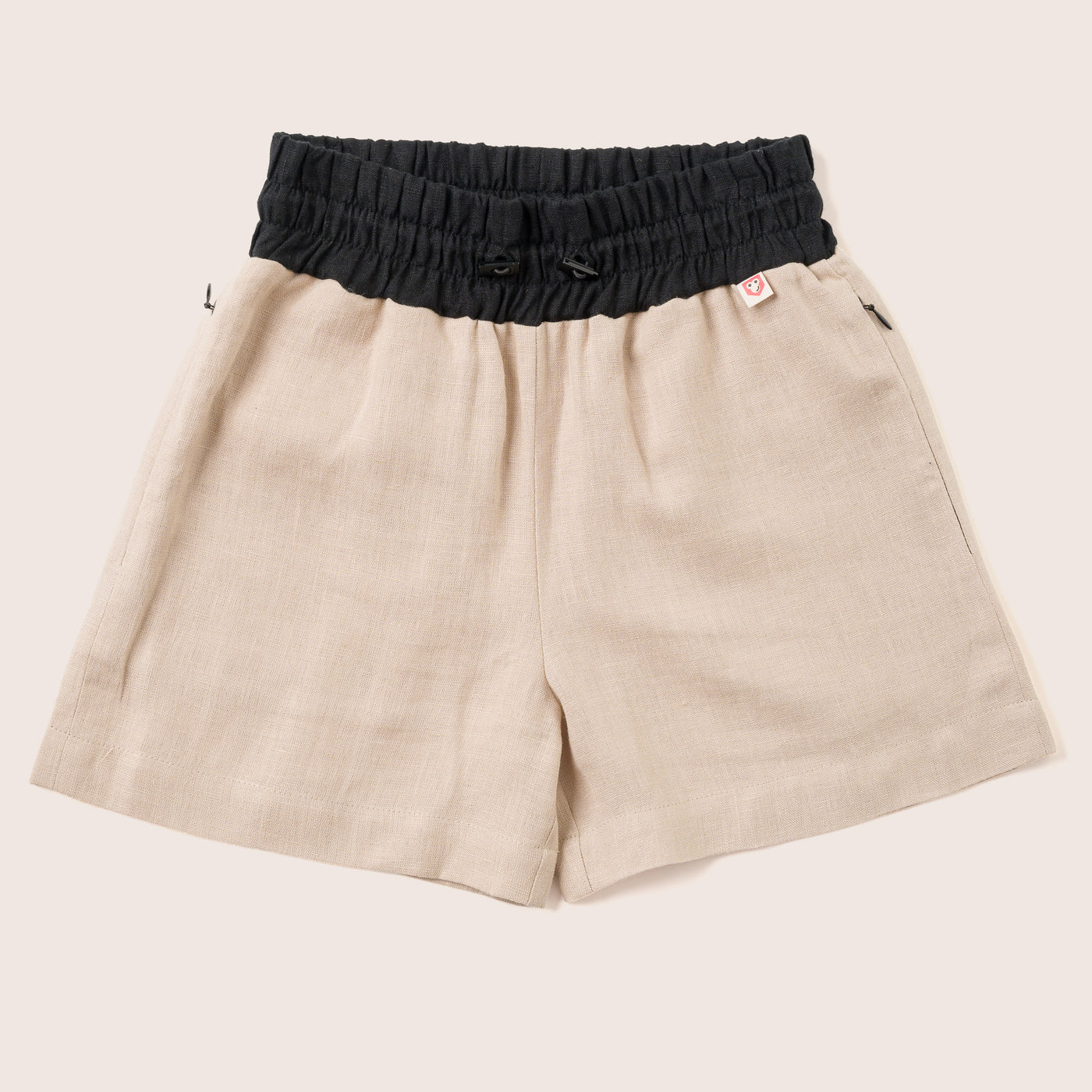 Linen Shorts / T1D Kids Shorts for Summer / linen shorts with pockets, children size 5-14Y