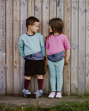 Long Sleeve T-shirt Pistachio / T1D children top / Kids T-Shirt with Pocket