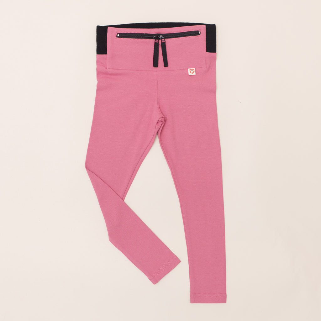 Leggings Pink / Dance / Kids legging / Underdress / Yoga with pockets leggings/ T1d / size 3-14Y